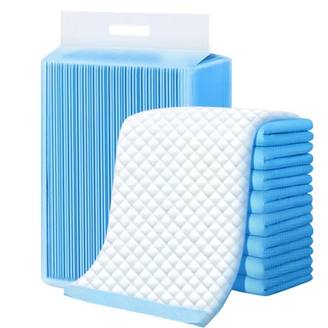 Dog Pee Pads Absorbent Pet Diapers for Cat Training Rabbit Production Diapers with Bamboo Charcoal Deodorizing Feature