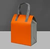 orange et gris