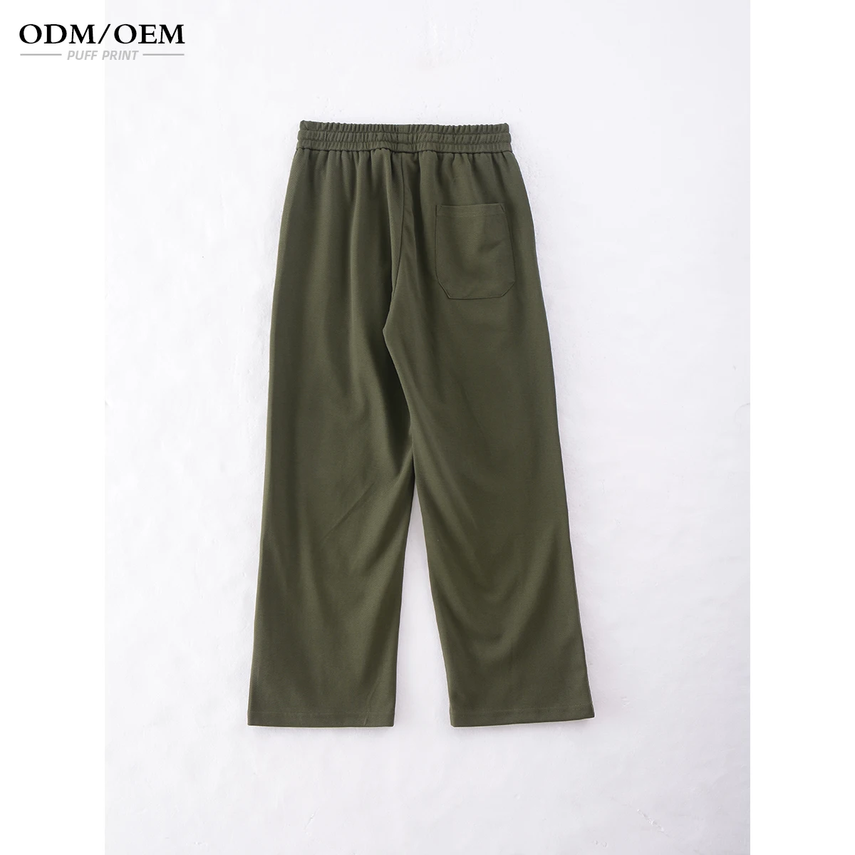 High Quality Wide Leg Pants Wholesale Fashion Trackpants Blank Sweatpants  Custom Plain Fleece Nude Sweat Jogger Men Loose Pants