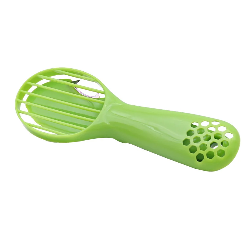 2 Pieces Avocado Slicer Tool Multifunctional Avocado Knife Avocado Peeler Scoop with Comfort-Grip Handle
