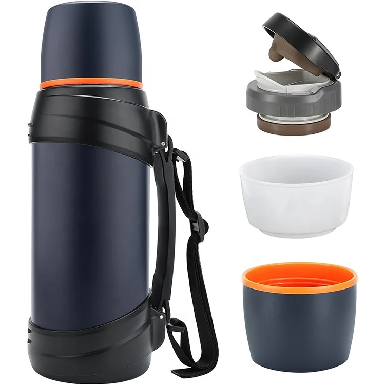 2L BPA Free Stainless Steel Vacuum Flask Perfect for Travel