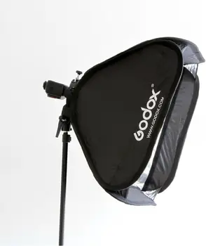 GODOX SFUV8080 Foldable Softbox Bowens Mount 80x80cm Softbox Kit with S-Type Speedlite Bracket Carrying Bag for Camera Flash detail image