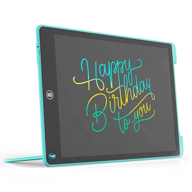 Colorful Paperless LCD Writing Tablet 12 Inch Drawing Board