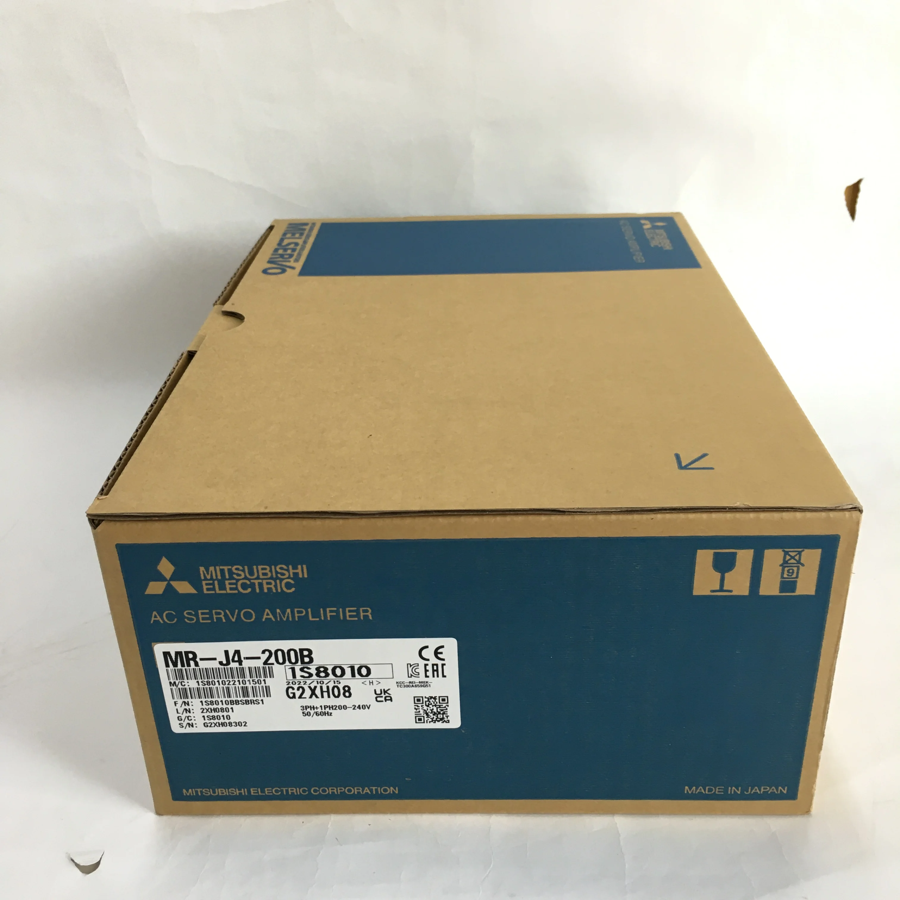 Mitsubishi AC servo amplifier MR-J4-200B