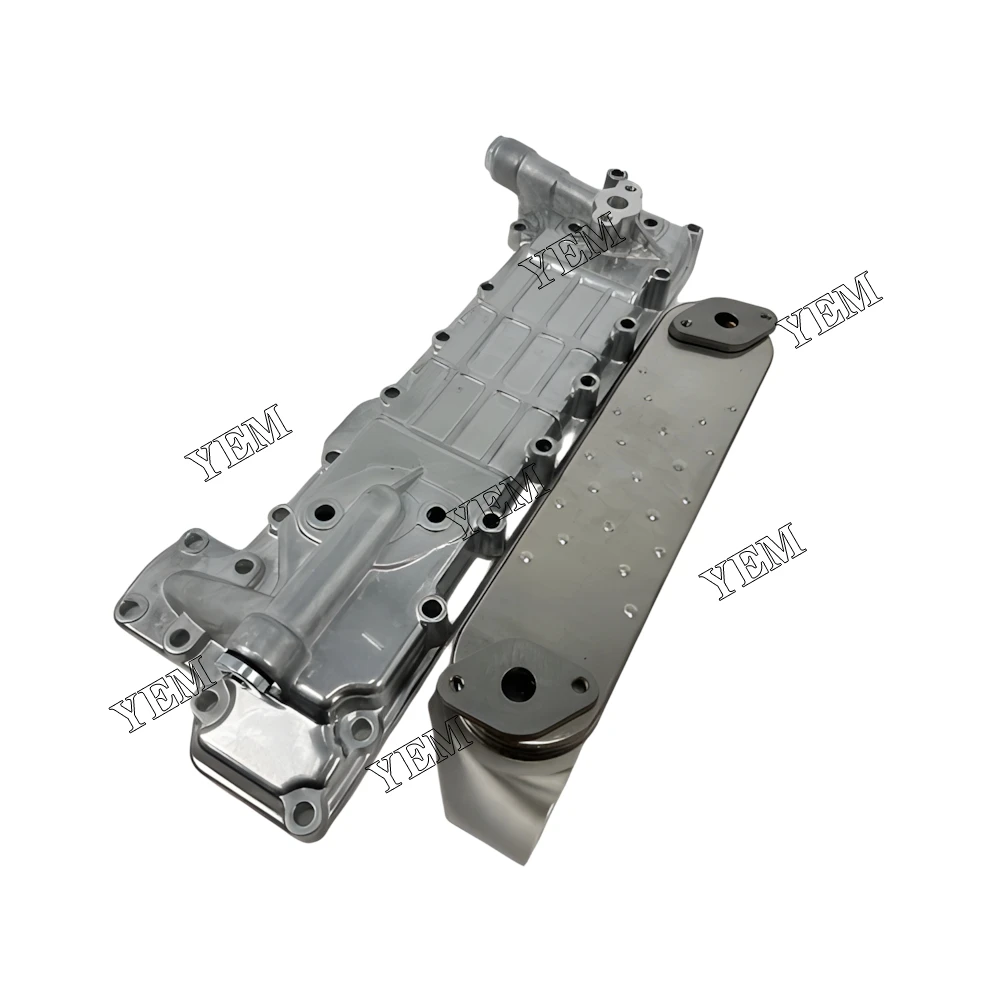 Engine Spare Parts 4BD1 Oil Cooler Core and Cover for Isuzu 3