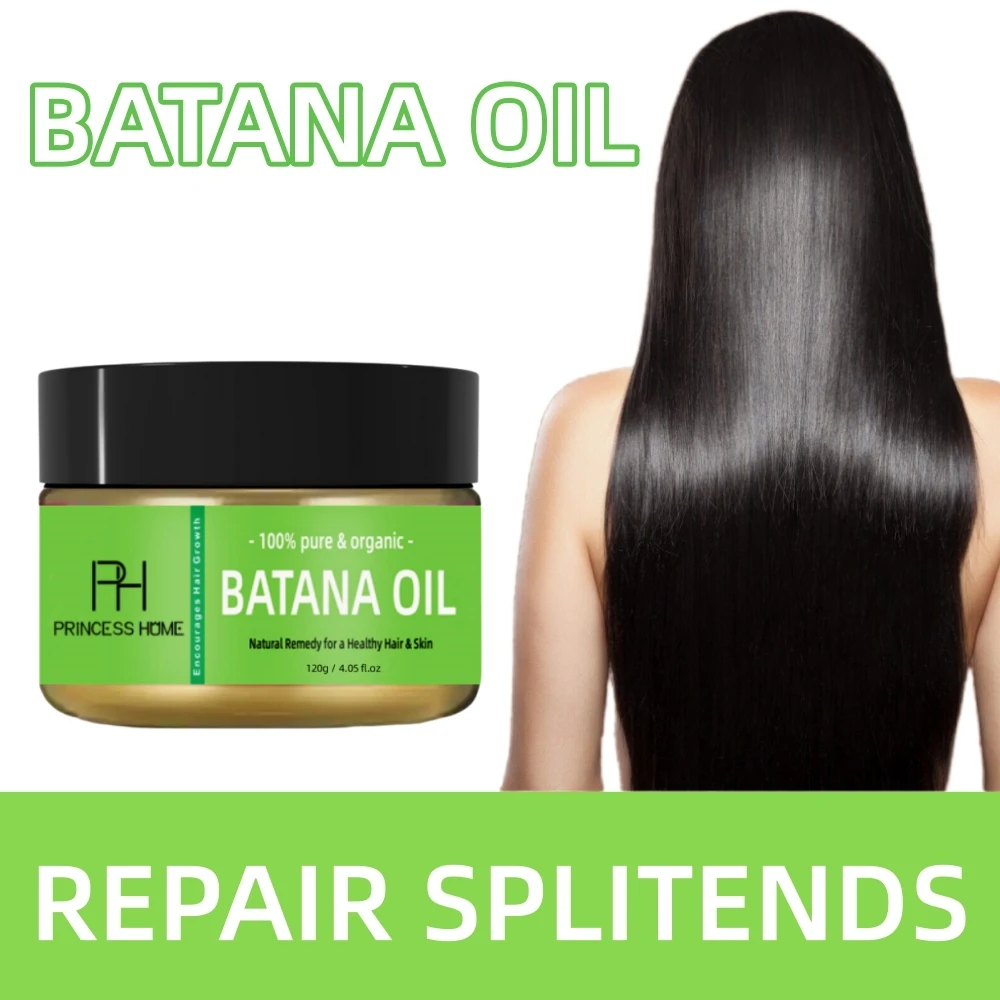 Batana Oil Cream For Hair Growth, 100% Organic Batana Oil Hair Repairs  Cream Hair Loss Treatments Nourishes Damaged Hair & Scalp