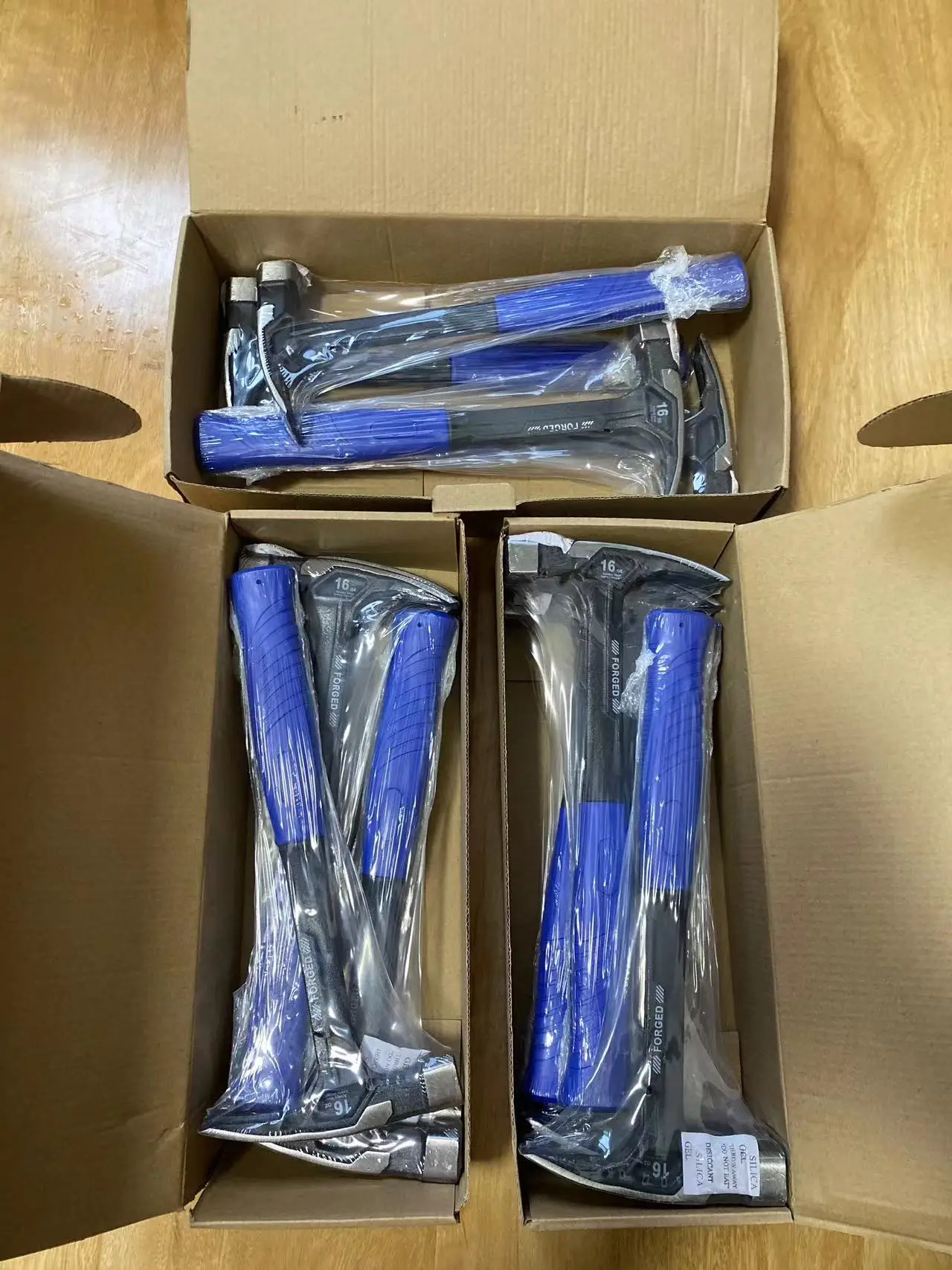 One Piece Steel Claw Hammer Nail Starter With Tpr