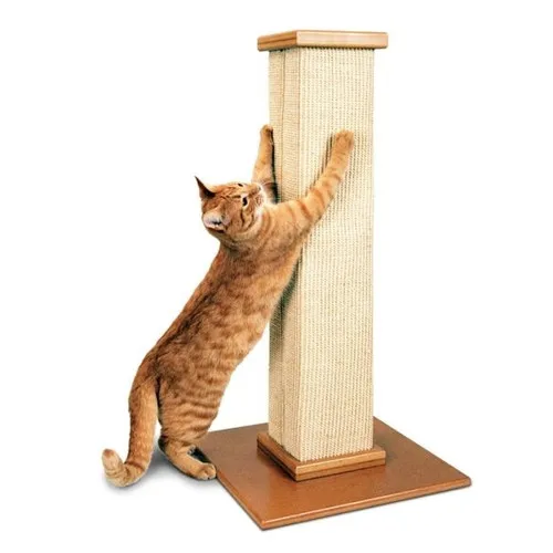 High Quality Relaxed Funny Cat Trees & Scratcher Toy Cat Scratching Post for Indoor
