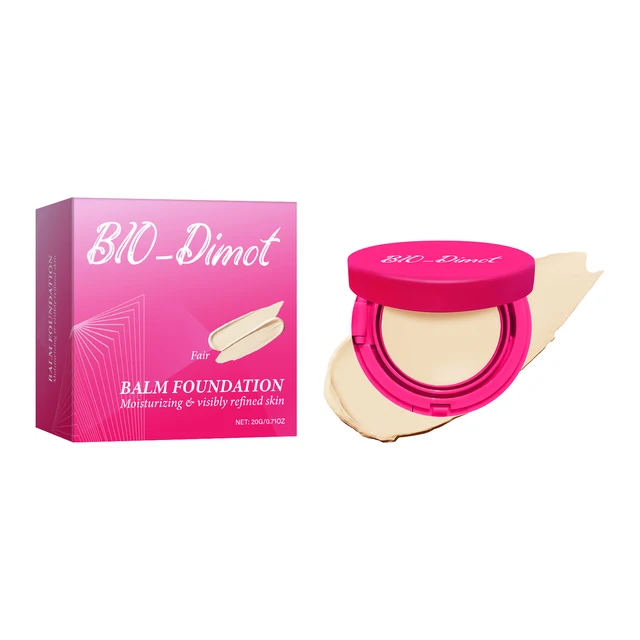 BIO-DIMOT Moisturizing Foundation Cream Brightening Foundation Blurs Fine Lines and Moisturizes the Skin Concealer