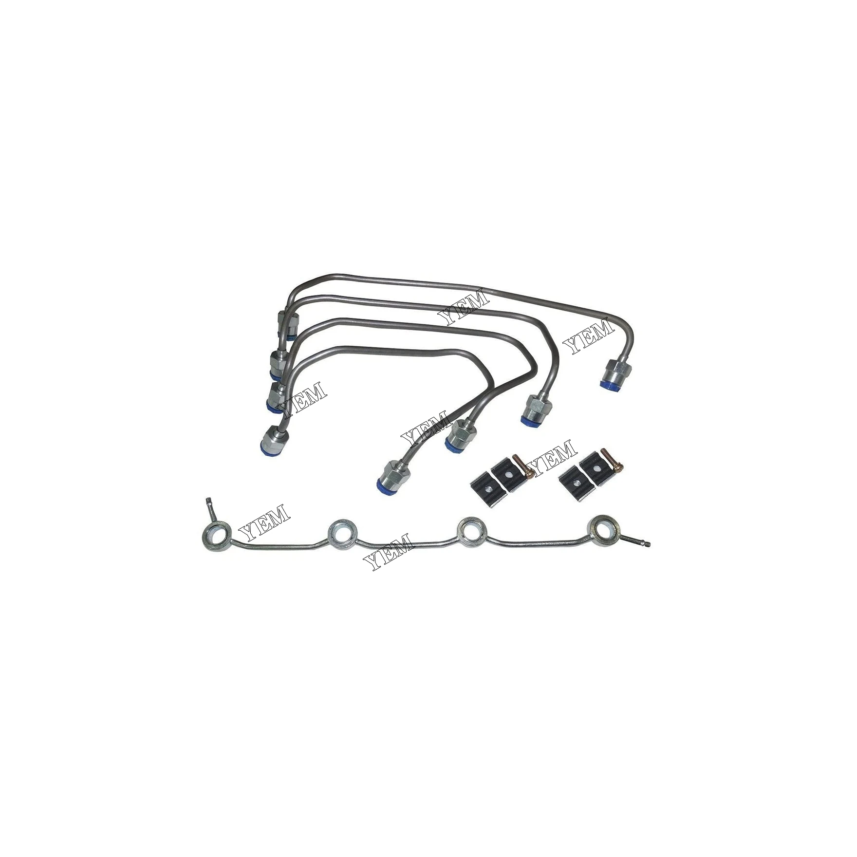 Excavator Parts New Injector Fuel Pipe Set Fits for Kubota KX91-2 KX91-2(S SERIES) Fast Delivery Engine Parts