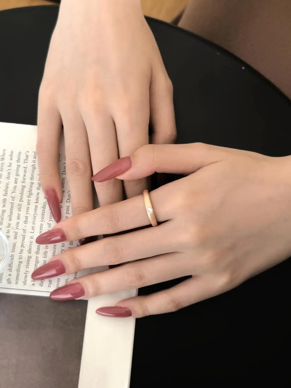 KAKODIY Dull Polish 925 Sterling Silver Fine Jewelry for Women Rings Engagement Wedding Rings detail 3