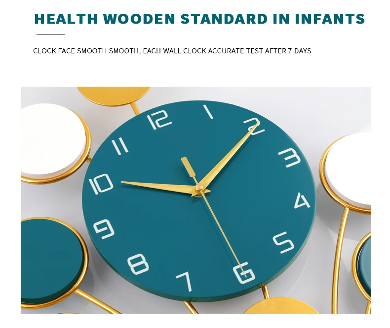 New Design Living Room Wall Clock Home Decorative Modern Quartz Wall