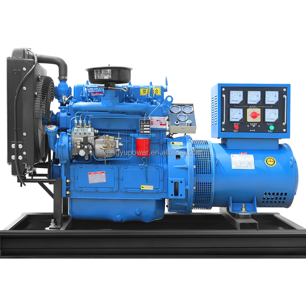 Isuzu 50kva Silent Diesel Generator with Open Frame 50/60Hz Frequency Best Price for Tanzania