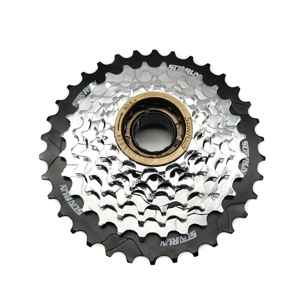 SUNRUN 8-Speed Index Freewheel 13-34T for Mountain Bikes - Durable