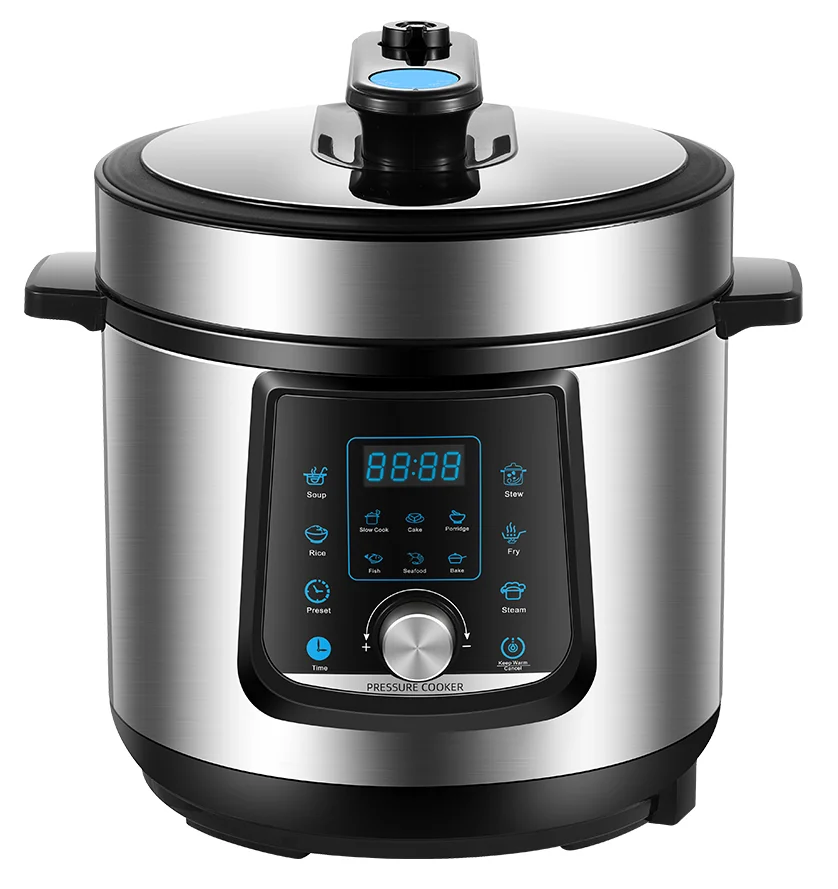 Electric Pressure Cooker One-Touch Control Stainless Steel Smart Multi-Cooker Pressure Cooker