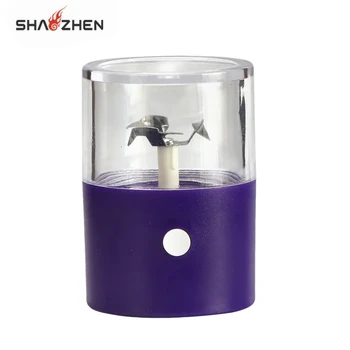 New Design Customization Electric Herb Grinder USB Rechargeable Portable Cigarette  Grinder for Coffee Beans and Spice