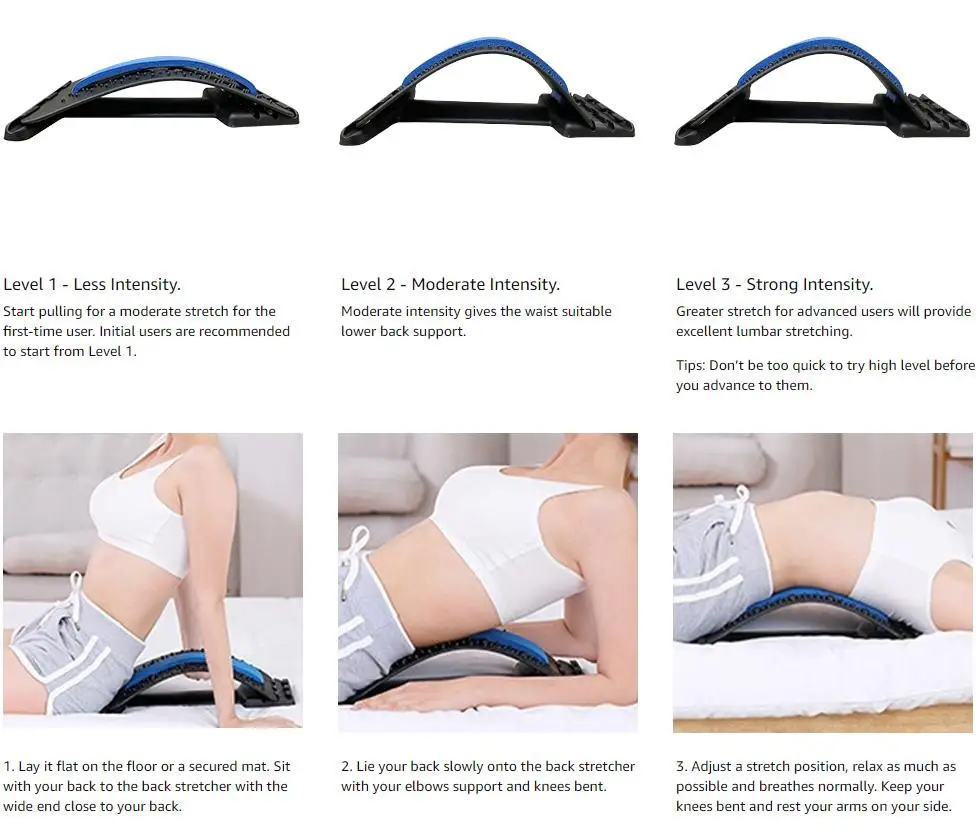 Magic Back Support placed on a flat surface showcasing its sleek design