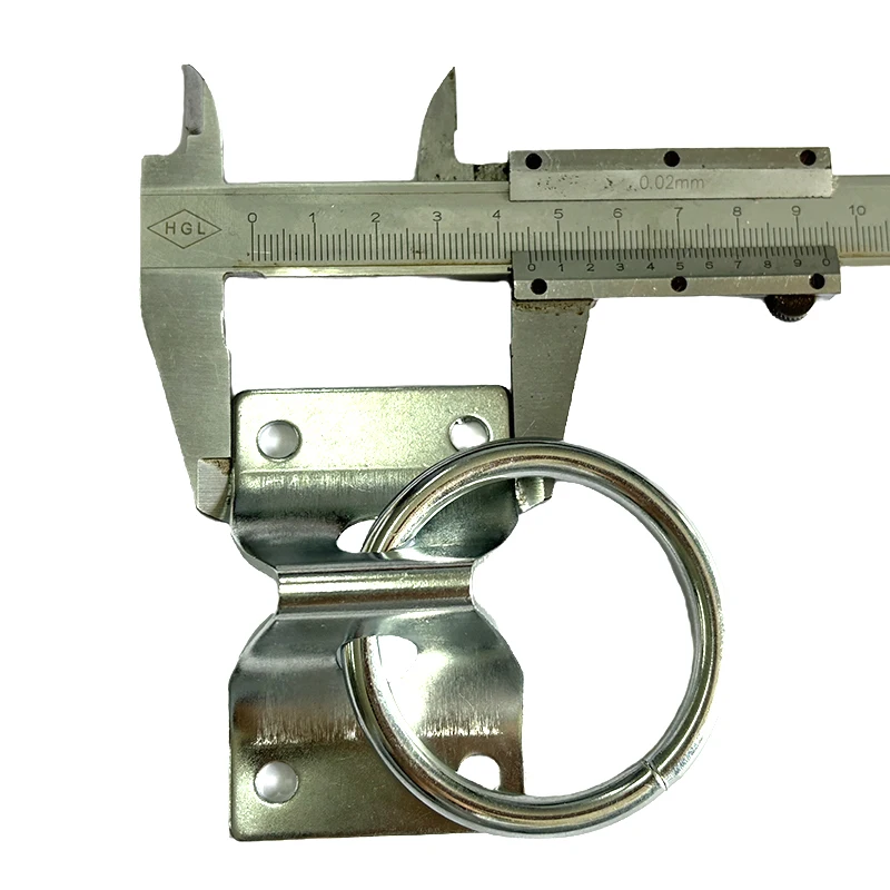 70x45mm Zinc Plated Door Handlespet Collars Outdoors Hangers Hook Metal Hook 48MM Round Carabiner Carabiner Hook Hammock