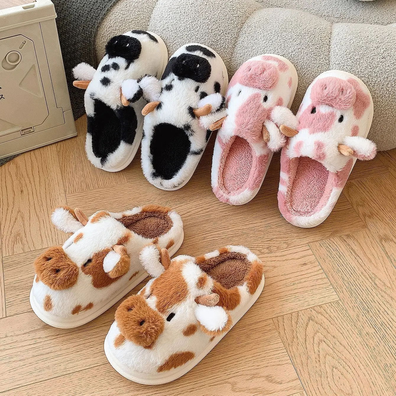 Warm and Comfortable Winter Plush Slippers Bestwill