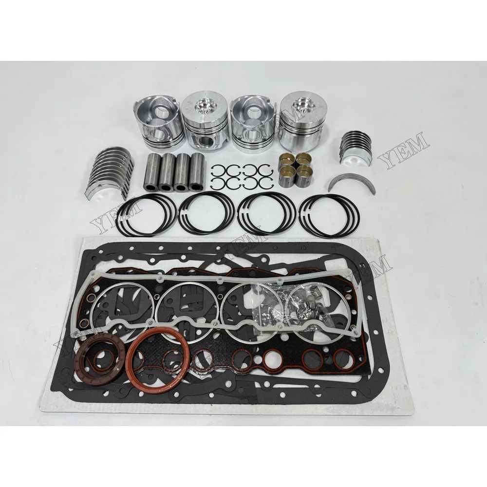 For Deutz CA498-12 Piston and Rings With Gasket Set With Bearing Set Standard Size Engine Parts