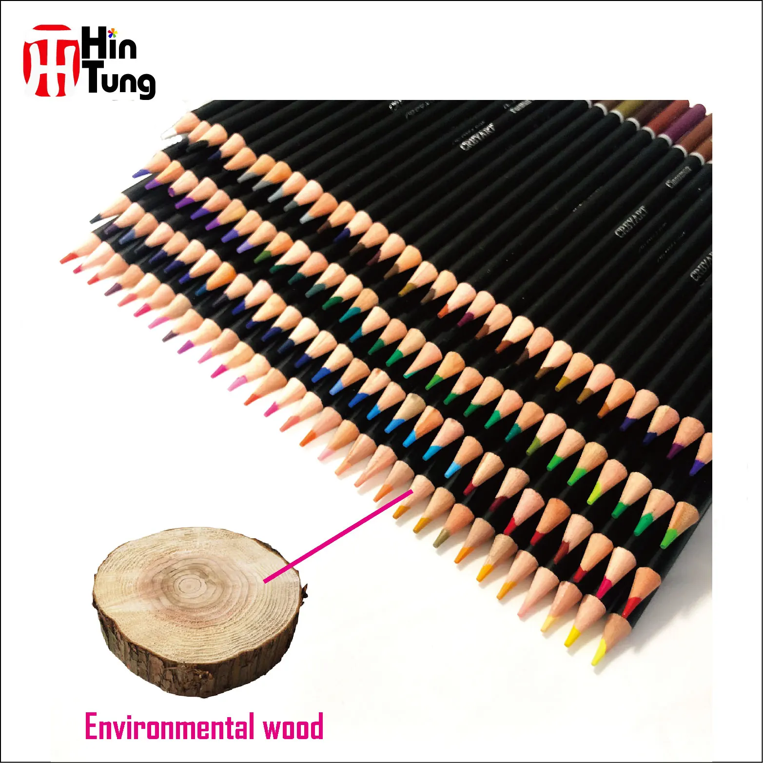 Новая коллекция высокое качество 72 цвета карандаш в нейлоновом чехле