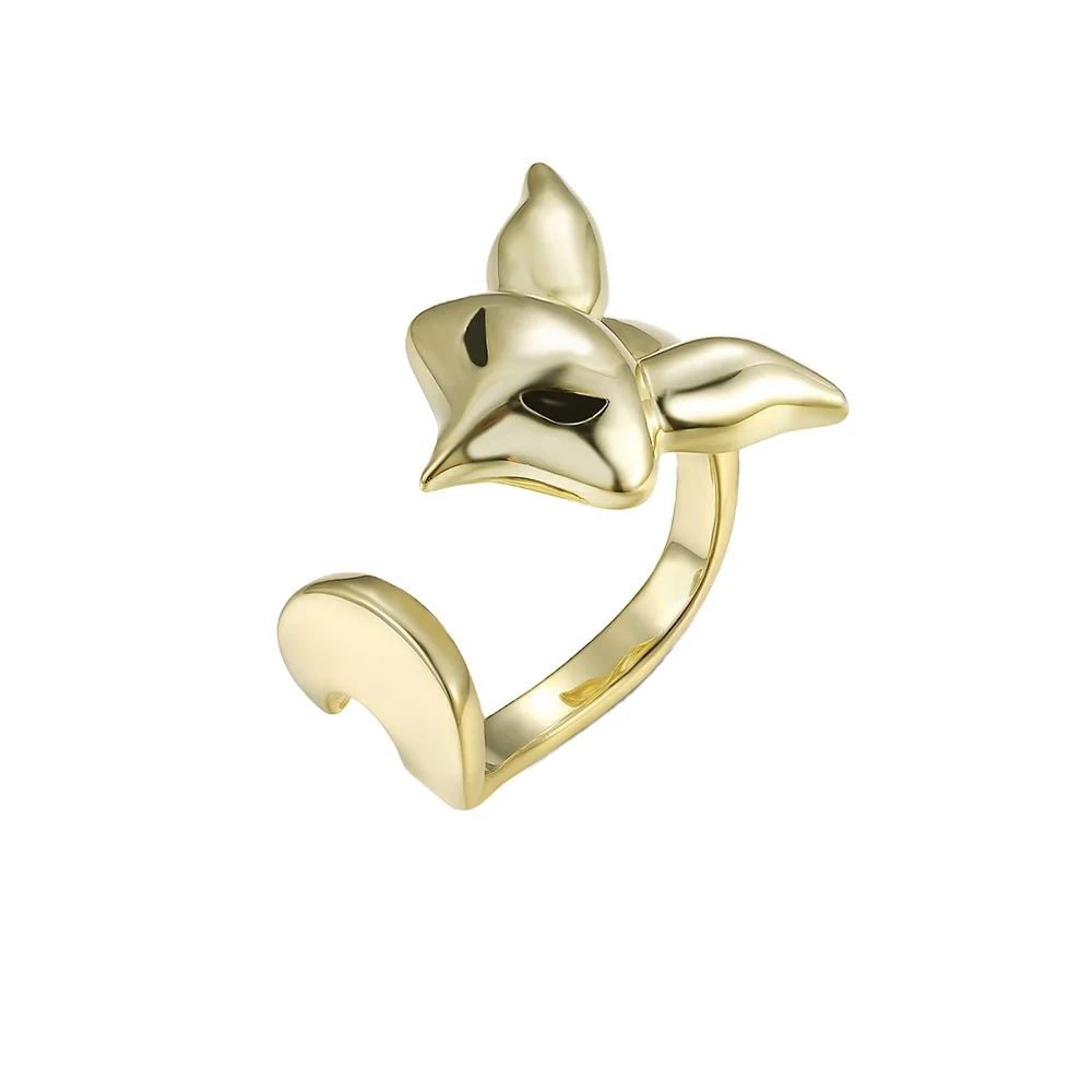 Brilliant Diamond Set Best Friends Half Heart Adjustable Rings  (Style#10922) - Mini Mini Jewels