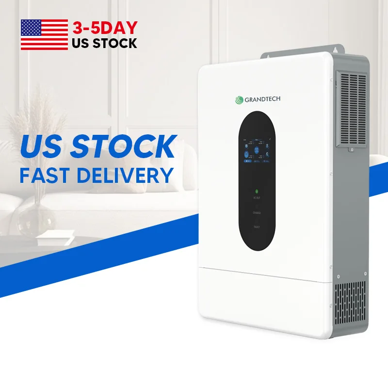 Dáileadh ar Fud an Domhain IP20 Cosc 8kw 10kw 12kw 230V Ar Shlí As Shlí Ardán Singil Dá Oirdhioscaí 50Hz/60Hz 48V Inverter Ghrianacha Comhfhuaimeach do Thithe