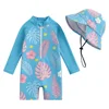 Motif Feuille Bleu Lac