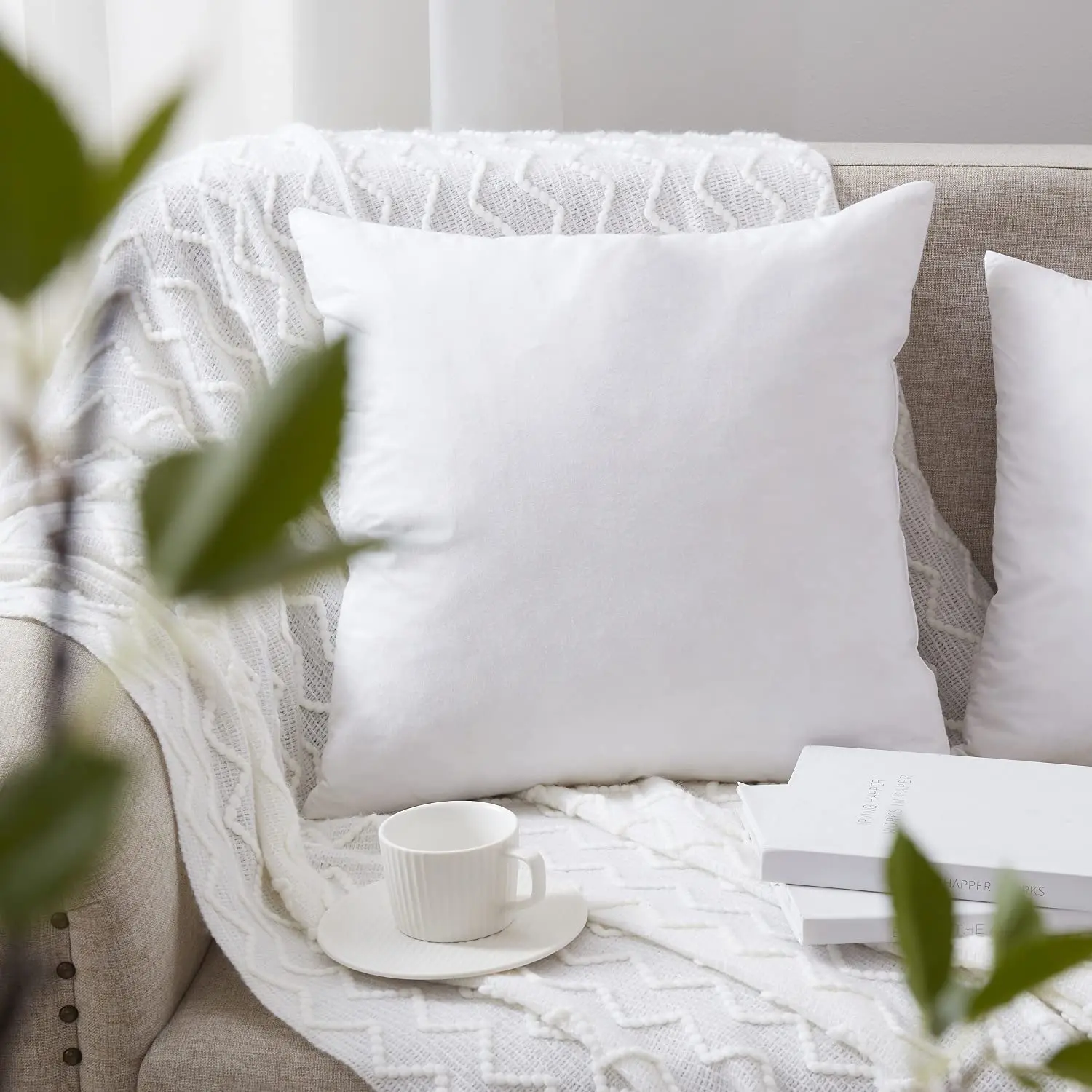 Custom Size Luxury Home Decor Sofa Pillow Duck Feather Small Satin