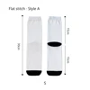 White Style A Black Heel 30cm