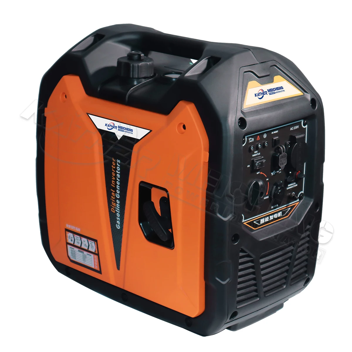 Mini Electric 1.8kW 2kw 2.2kw 3.2kw 3KVA 3.5kw 5kw 5KVA 5.5kw 6kw 7.5KW Silent Inverter Gasoline Generator Silent Generator