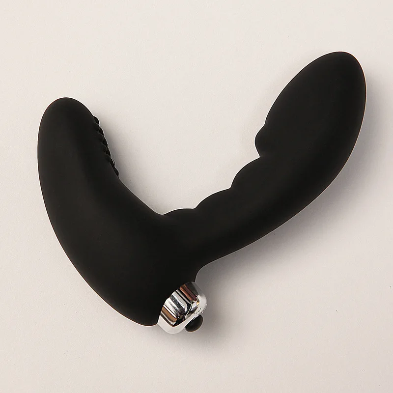 Textured flared base for perineum stimulation and stability