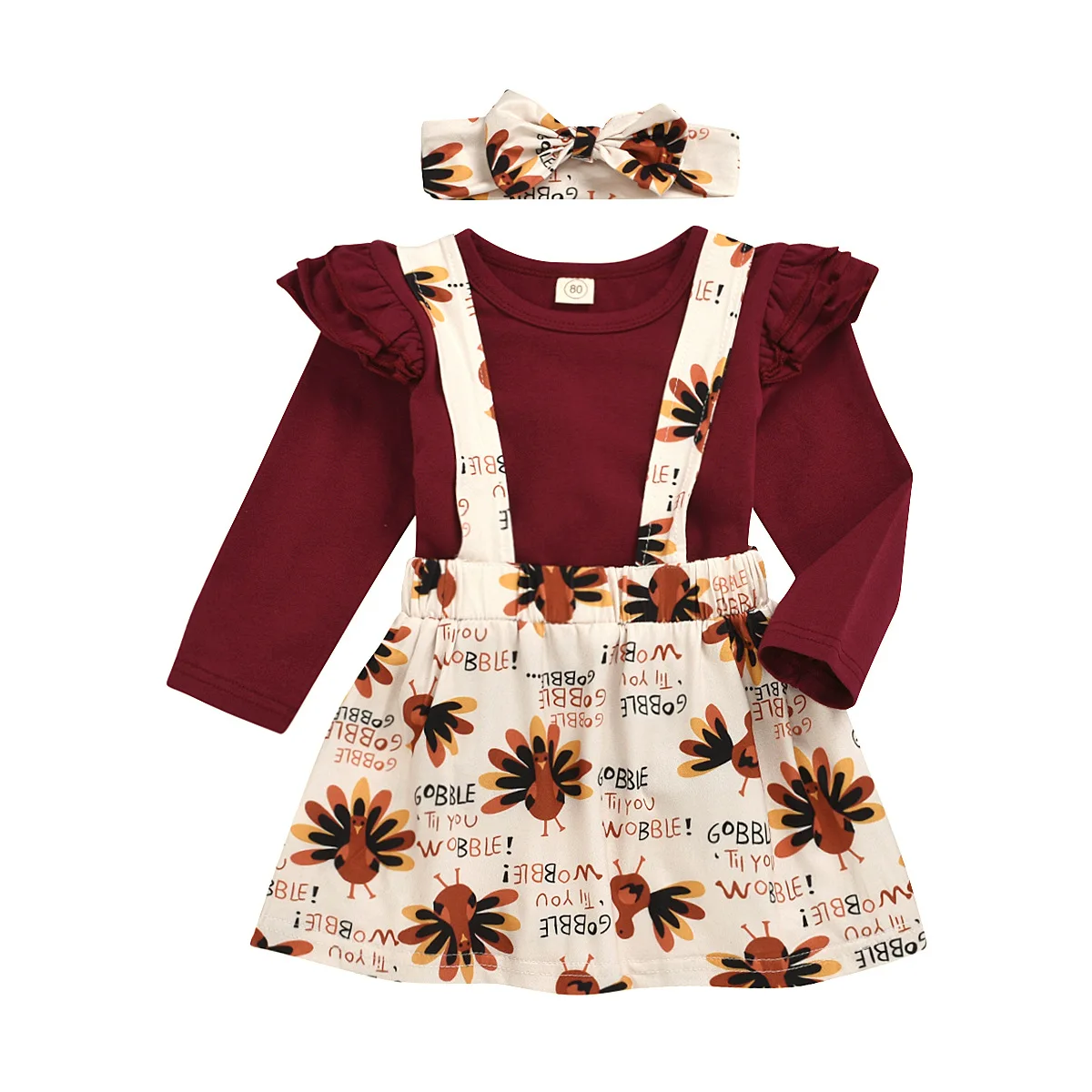 Amazon Thanksgiving Turkey Backband Dress Fall Long Sleeve T-shirt Girls  Set - Buy Thanksgiving Dress Kids,Girls Jewelry Sets,Lovely Teen Girl Set  Product on 