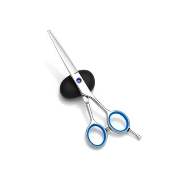 Factory Supply 5.5 "blue diamond scissors thinning scissors hairdresser chinese hairdressing scissors