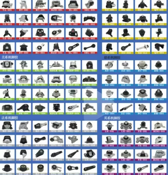 12371-0D110 Engine Mount for PONTIAC VIBE & TOYOTA COROLLA