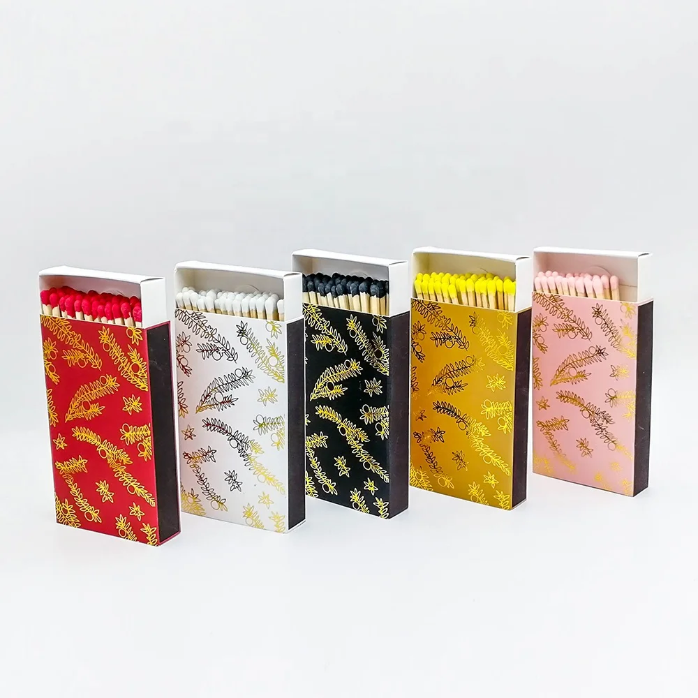 Изготовленная на заказ коробка для свечей безопасная Подарочная цветные свечи