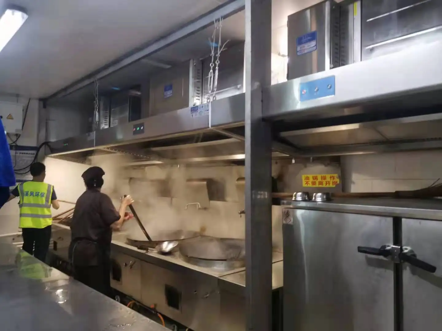Commercial Kitchen Extractor, Wall, Stainless, Steel, LED - detail 60