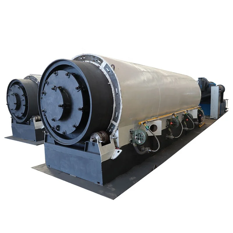 3-тонный пиролизный завод по переработке пластиковых отходов