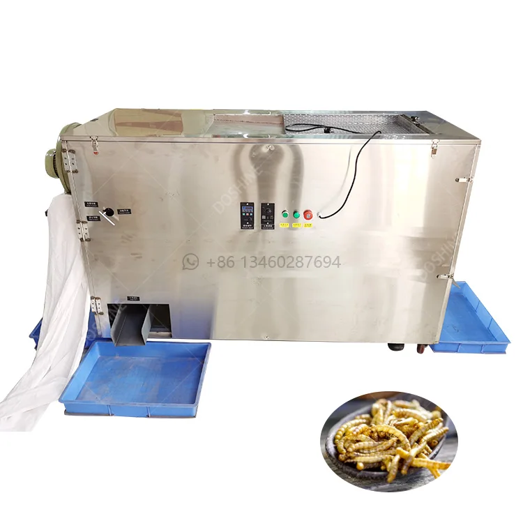 Multifunctional Mealworm Sorting Machine for Big Small Dead Worms Sort Yellow Mealworm Screening Machine