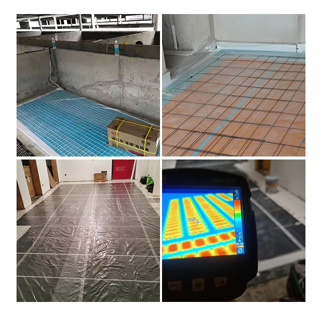 CERAWARM PTC  Heating Film for Wood/Carpet/SPC Flooring Carbon Underfloor Heating Film Heat Film, Heat Transfer Heating Foil