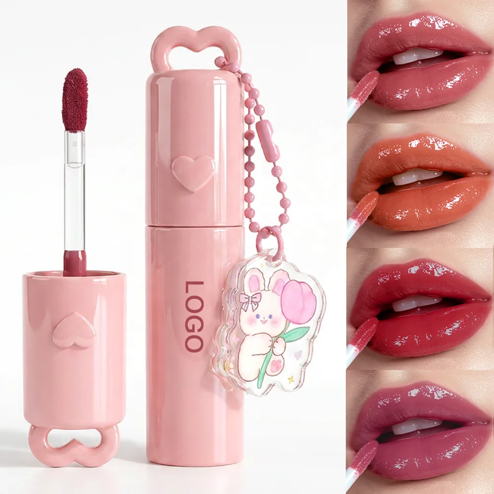 Manufacturer Vendor OEM LOGO Custom Lip Gloss Private Label Cute Mini Glossy Plumper Vegan Lip Gloss Wholesale Bulk Lipgloss