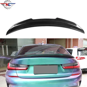 Real Carbon Fiber Rear Trunk Spoiler for BMW 3 Series G20 G80 2019-IN Back Boot Lip Wing