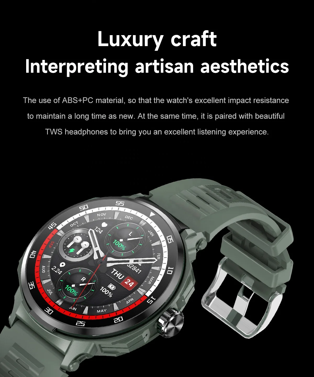 D11 2-in-1 Smart Watch Wireless TWS Earbuds Earphone IP67 NFC Call Health Monitoring Sport Smartwatch for Android IOS iPhone Men