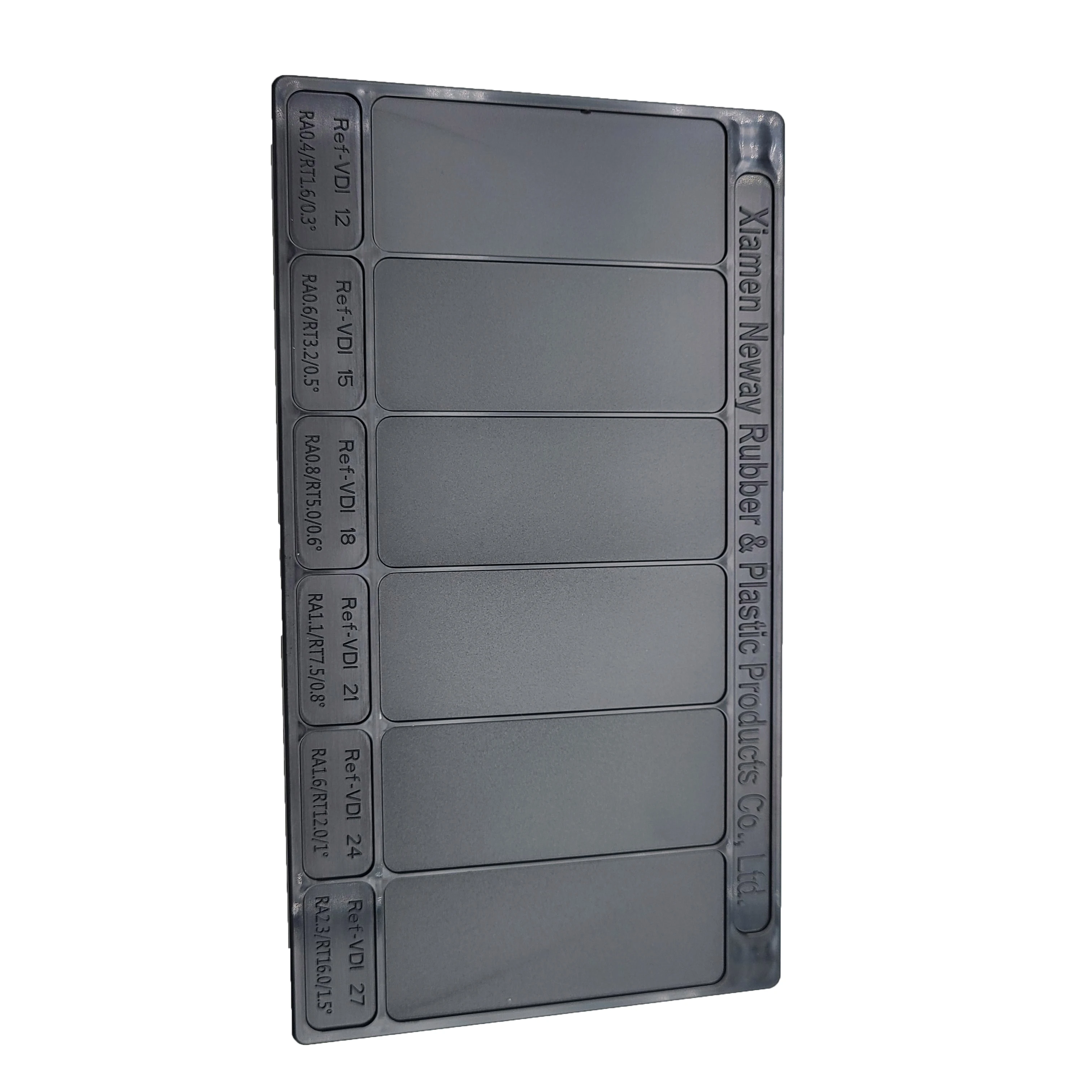 Vdi 3400 Texture Card & Spispe Finish Card For Plastic Surface Finish