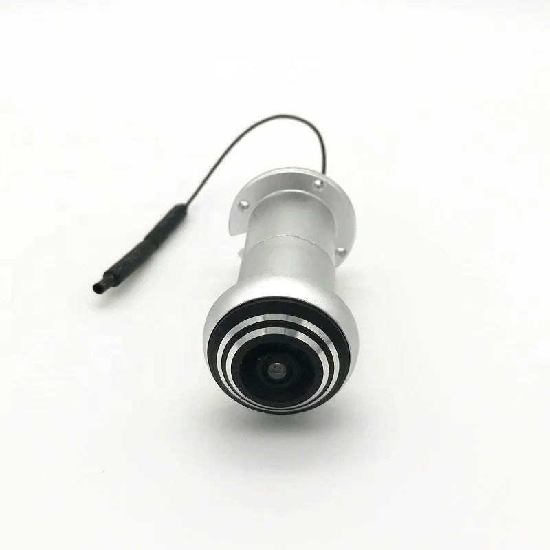 New Design 3.0MP 2304x1296 CMOS H265 Fisheye Lens 180Degree CCTV Peephole Door Mini Wifi IP Camera with Cloud Storage