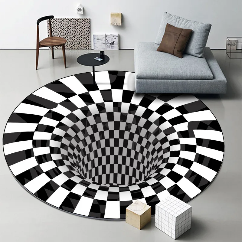 Modern Custom Pattern 3d Printing Geometric Design Carpet 3d Digital ...