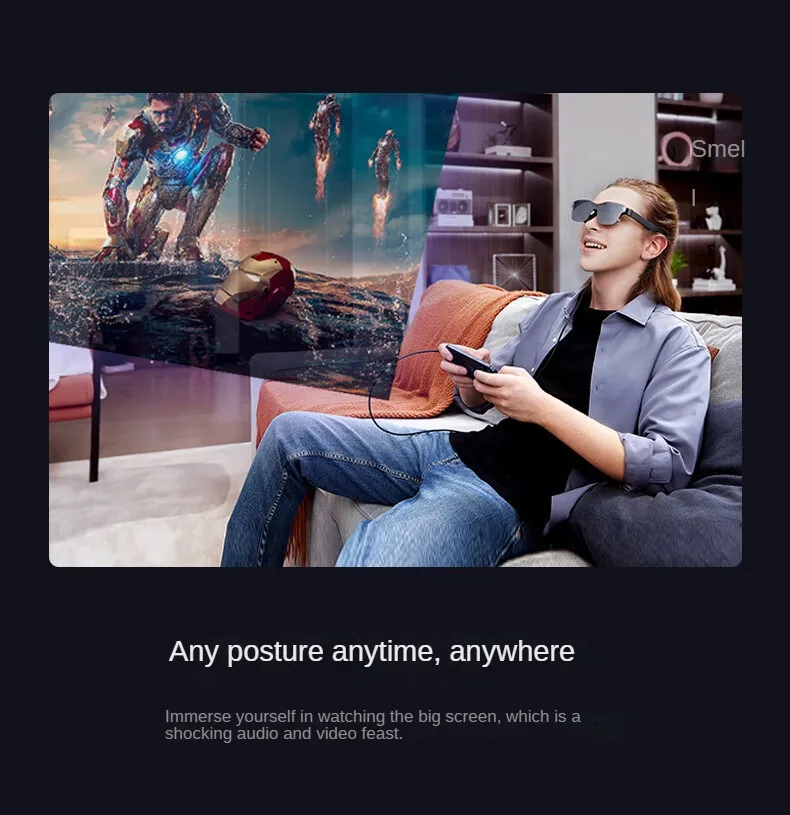 Terminal Pocket TV TCL RayNeo Pour Lunettes AR Air2/Air 2S/Air 3S | Connectivité Type-C | Neuf