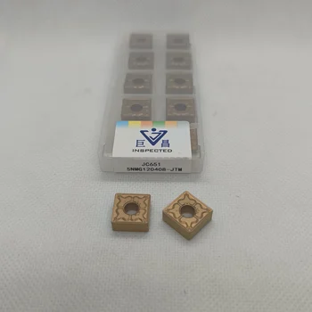 JC651 SNMG120408-JTM   Carbide Insert Turning Tools Cutter Lathe Blade for Steel Stainless Steel Cast Iron