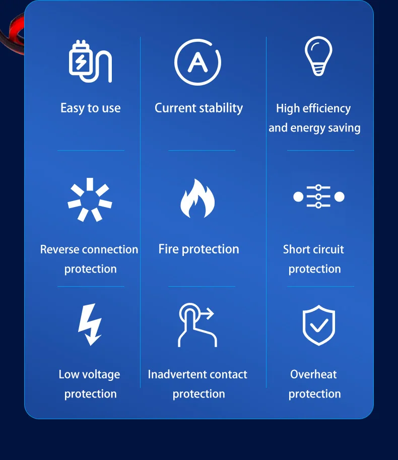 Factory Wholesale12v2A  Smart 12V 6AH-100AH Battery Charger for Cars and Motorcycles for Lead-Acid Batteries supplier