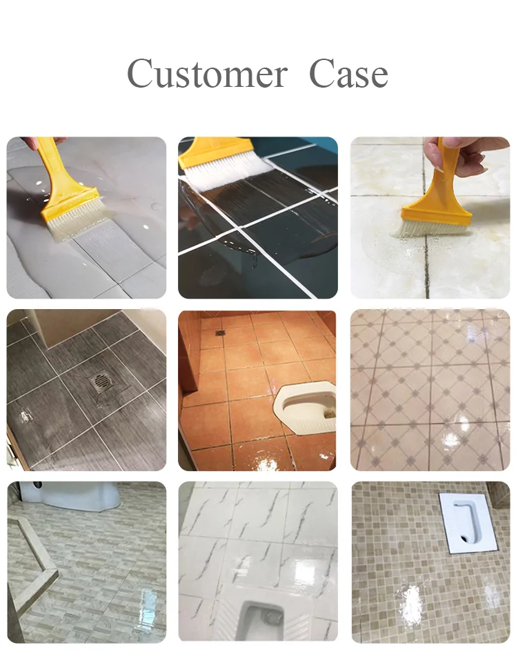 Jady Water Resistant Transparent Ceramic Tile Paint Floor Tile Paint